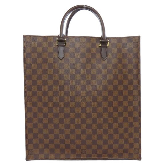 LOUIS VUITTON Sac Plat Handbag Damier Canvas N51140 - Picture 1 of 11